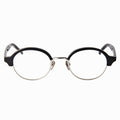 nupuri　black/silver　clear lens