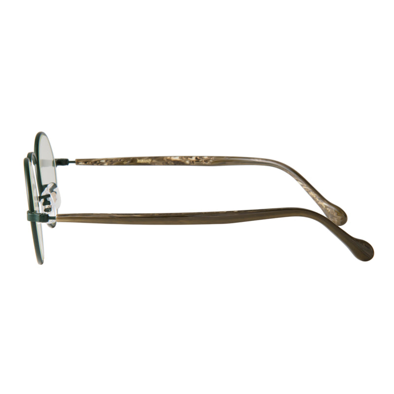 gravel-7　marble stone x dark green　clear lens