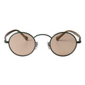 gravel-7　marble stone x dark green　coarse tea lens