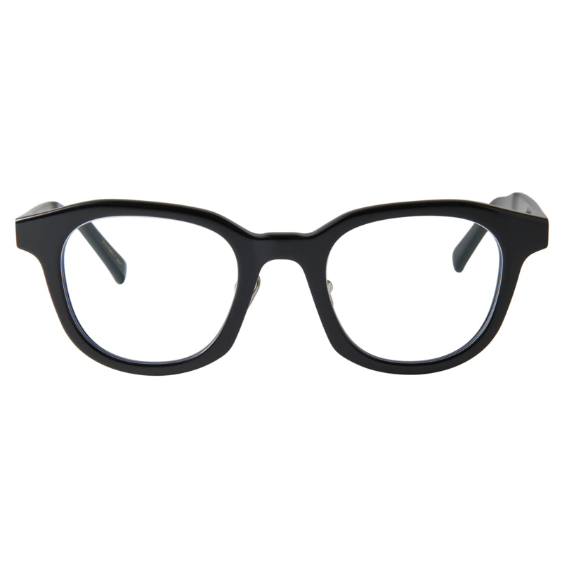 pepper　black　clear lens