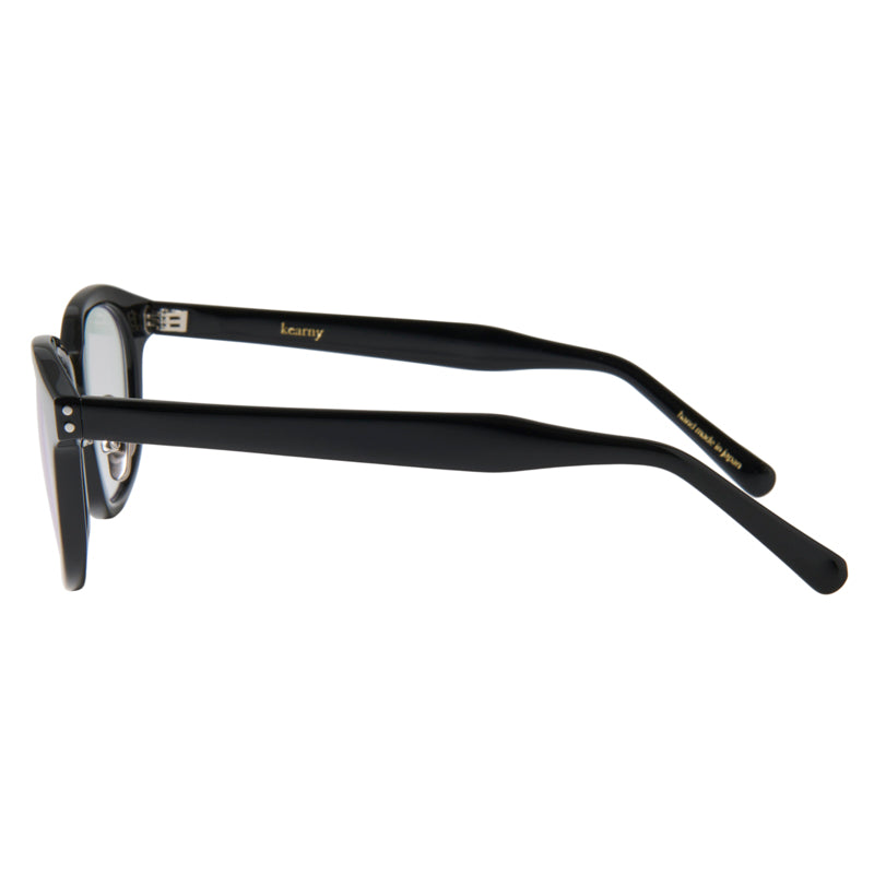 pepper　black　clear lens