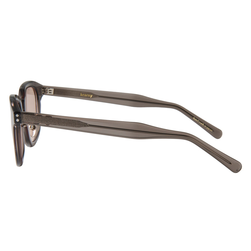 pepper　clear gray　brown lens