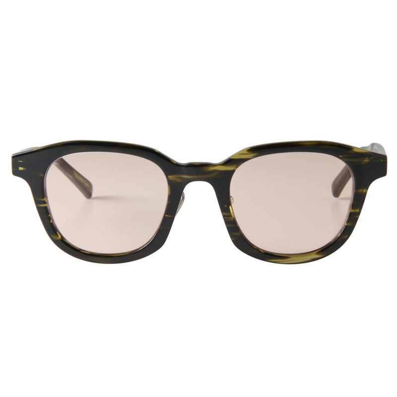 pepper　green sasa　brown lens