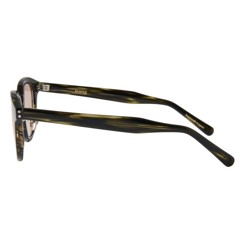 pepper　green sasa　brown lens