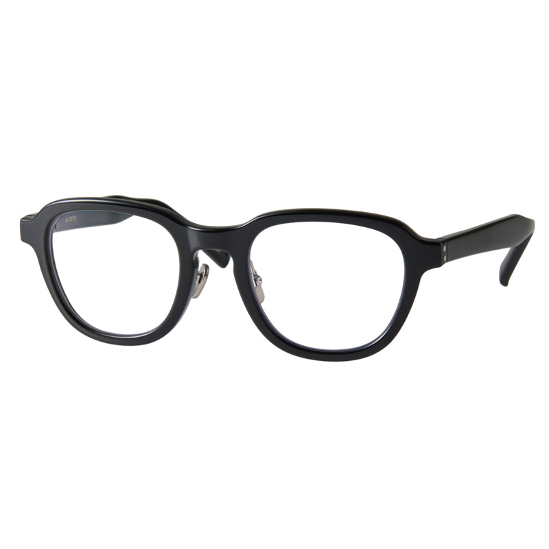 dave　black　clear lens