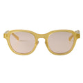 dave　yellow　brown lens
