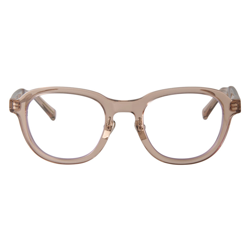 dave　light brown　clear lens