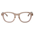 dave　light brown　clear lens