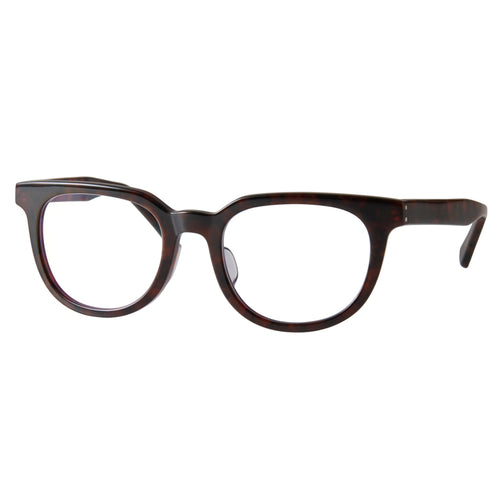 adams　chocolate demi　clear lens