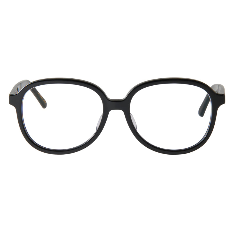 brubeck　black　clear lens