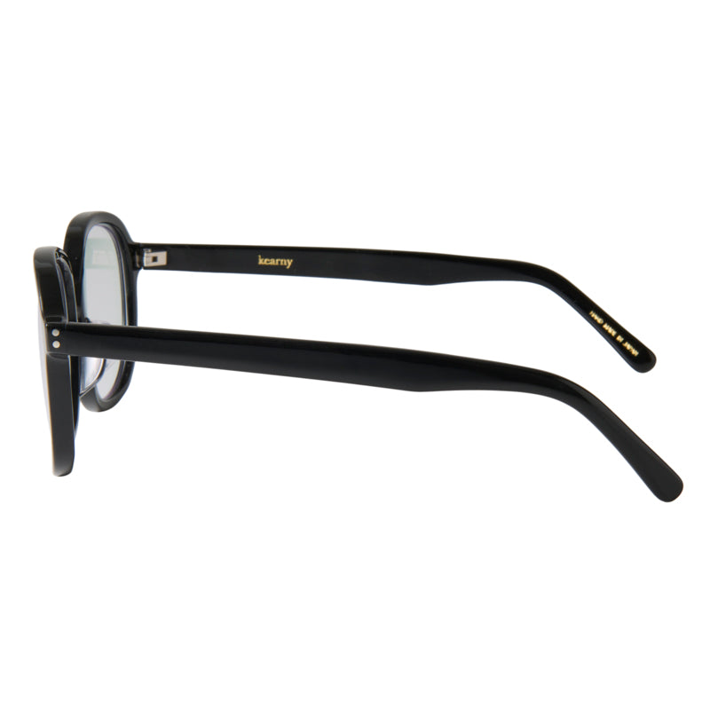 brubeck　black　clear lens