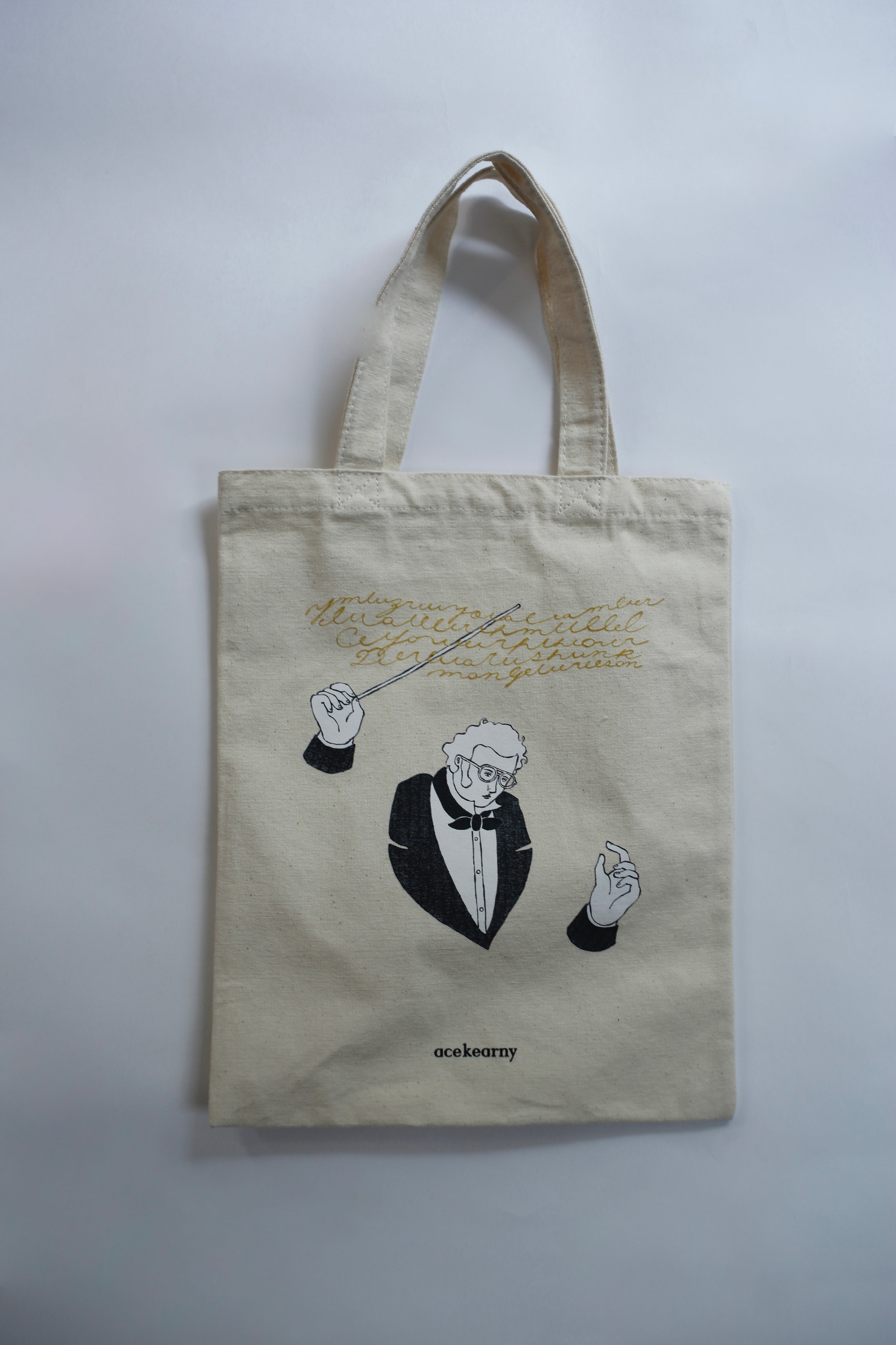 kearny tote bag drawing by Chisato Nagano