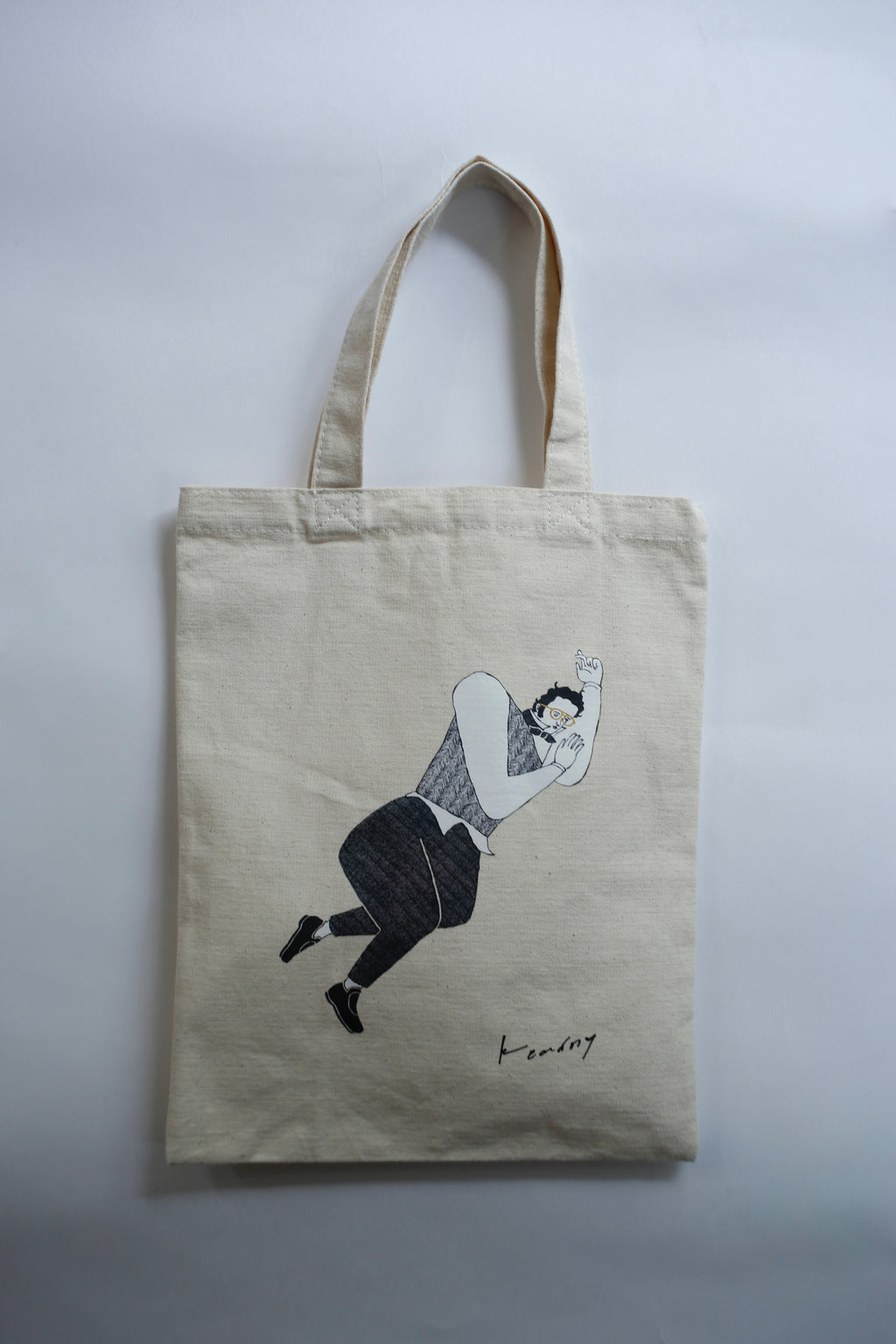 kearny tote bag drawing by Chisato Nagano