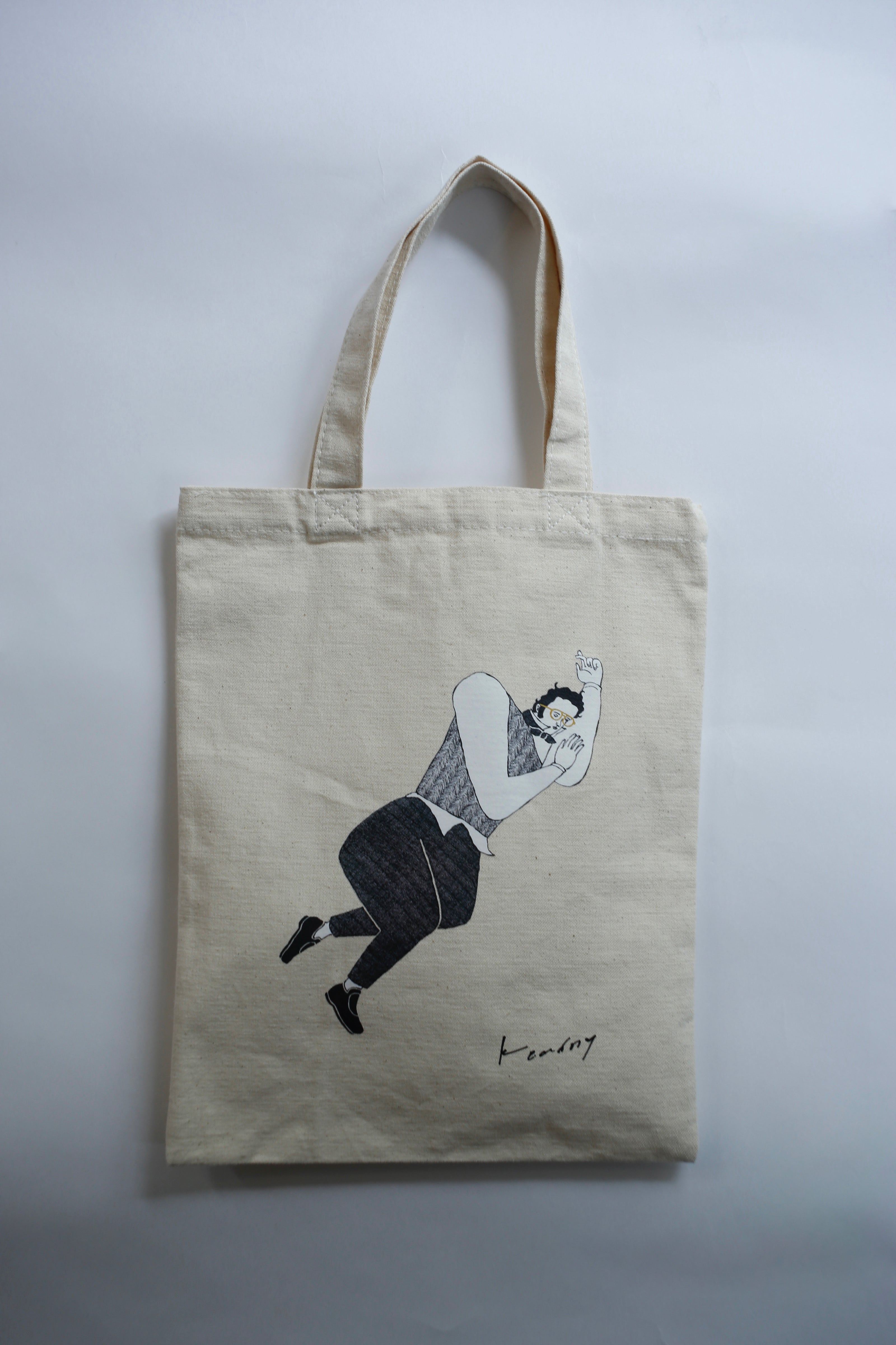 kearny tote bag drawing by Chisato Nagano