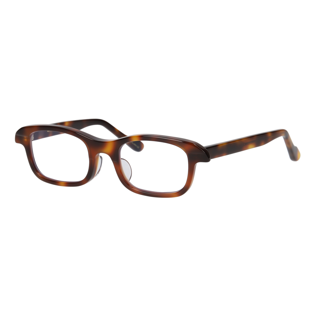 K-7　demi brown  clear lens