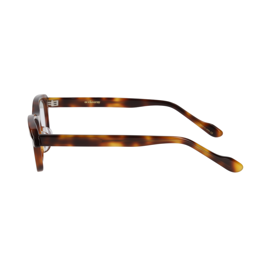 K-7　demi brown  clear lens