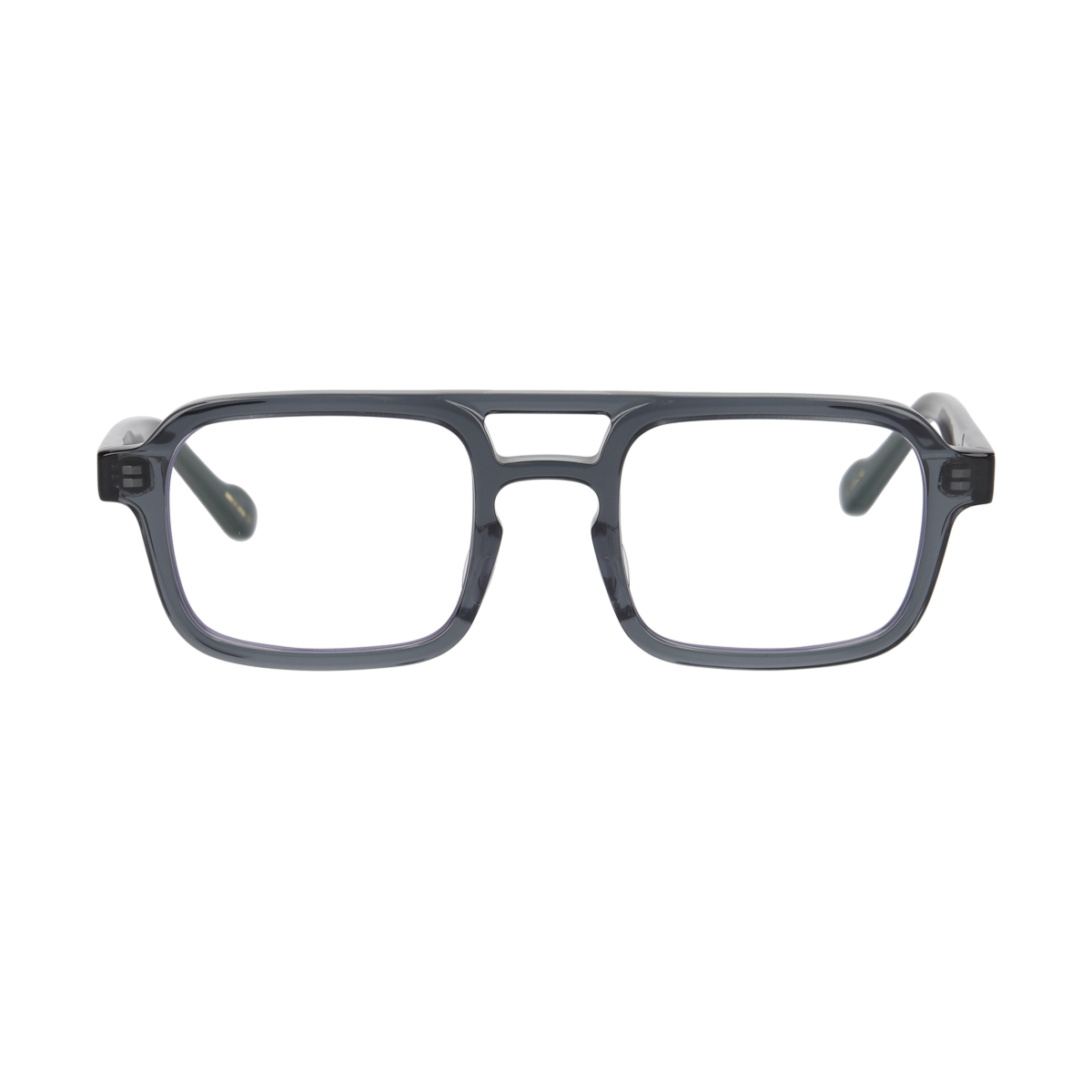K-8　deep gray  clear lens