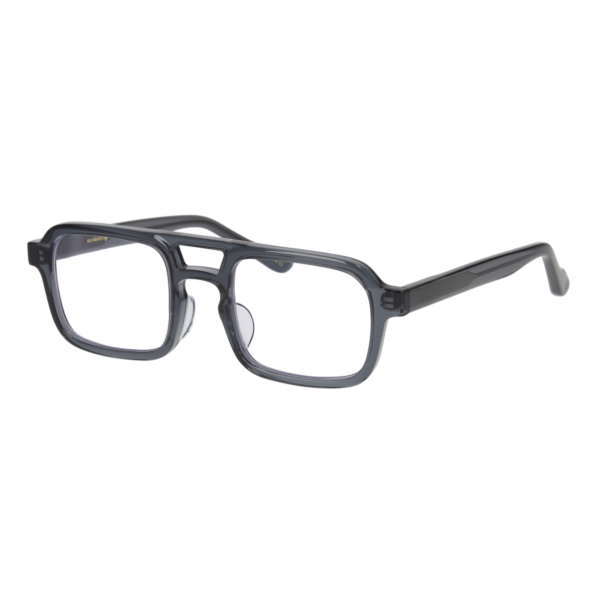 K-8　deep gray  clear lens