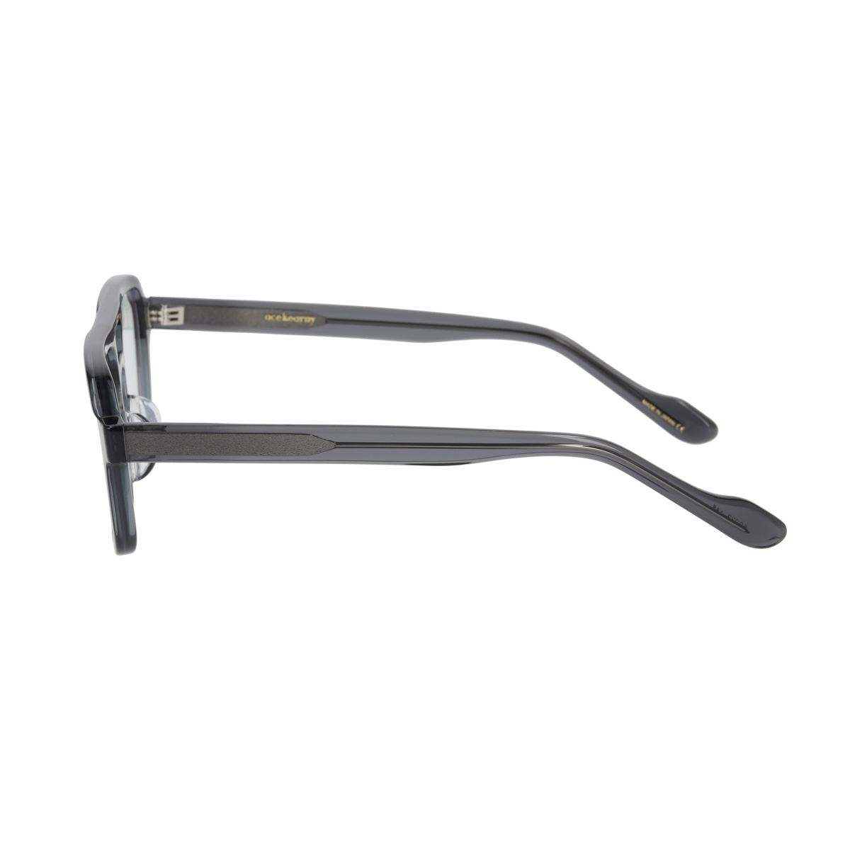 K-8　deep gray  clear lens