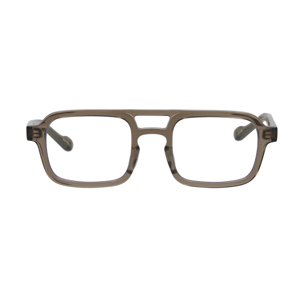K-8　smoke khaki  clear lens