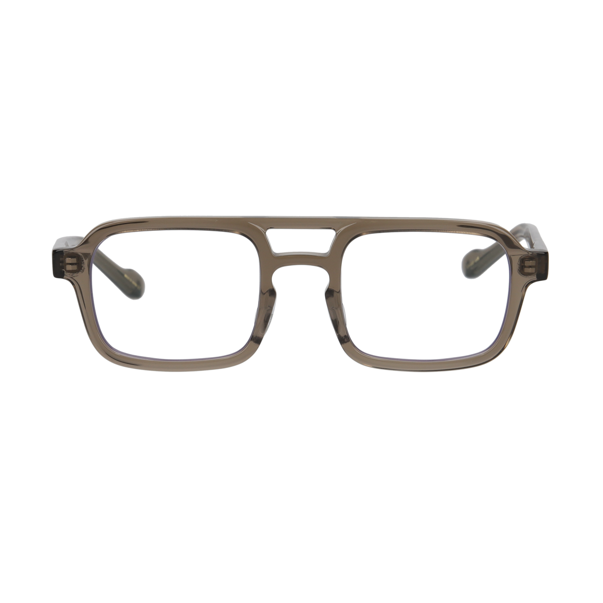 K-8　smoke khaki  clear lens