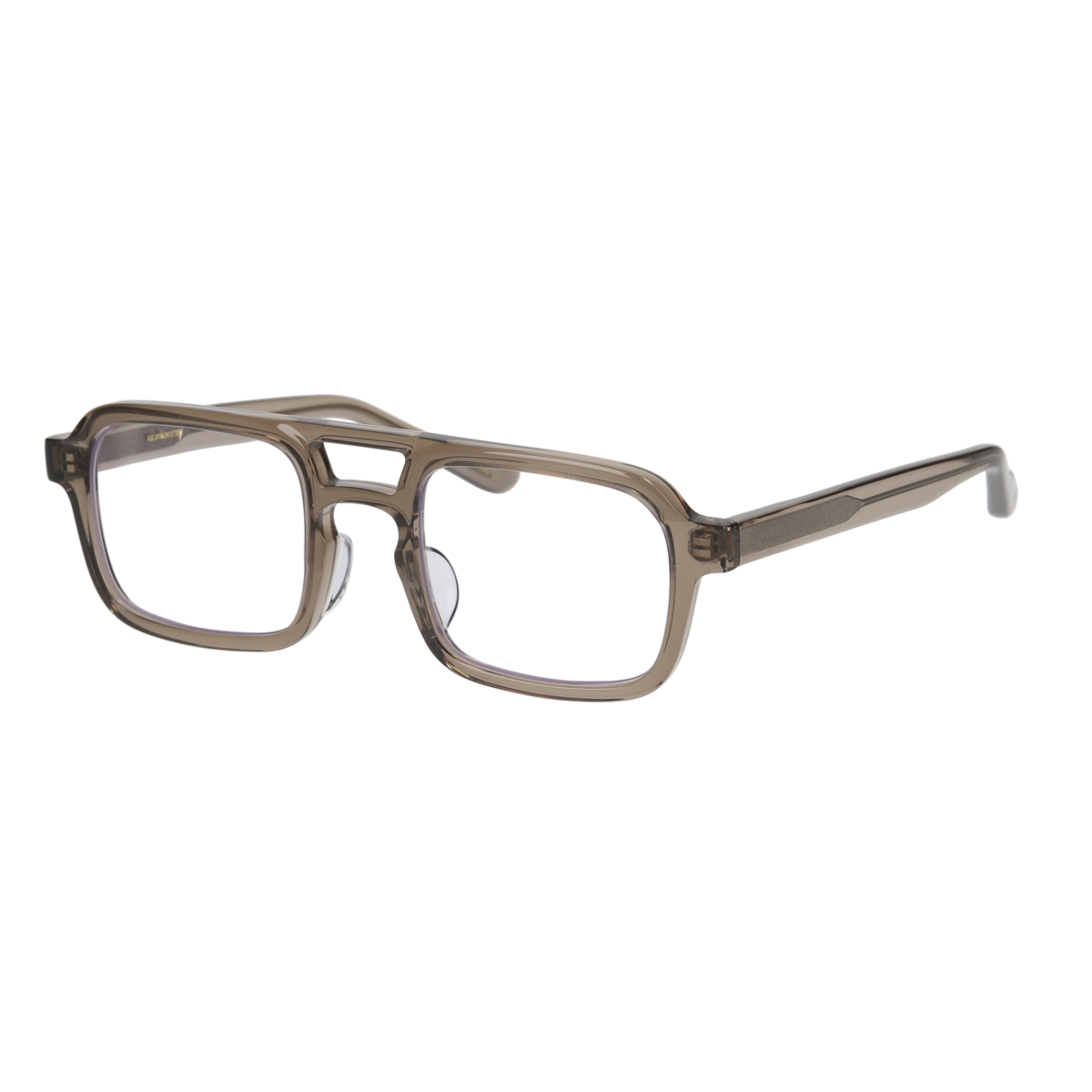 K-8　smoke khaki  clear lens