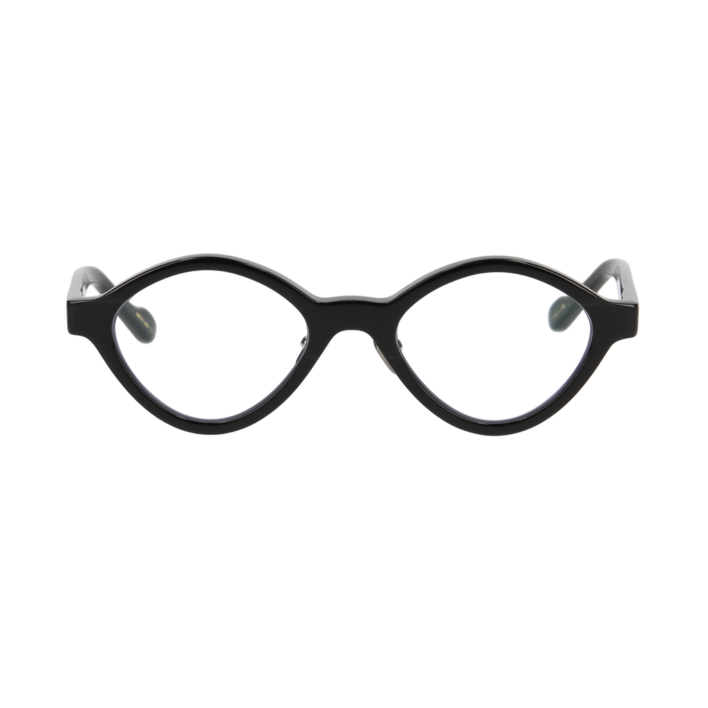 K-9　black  clear  lens