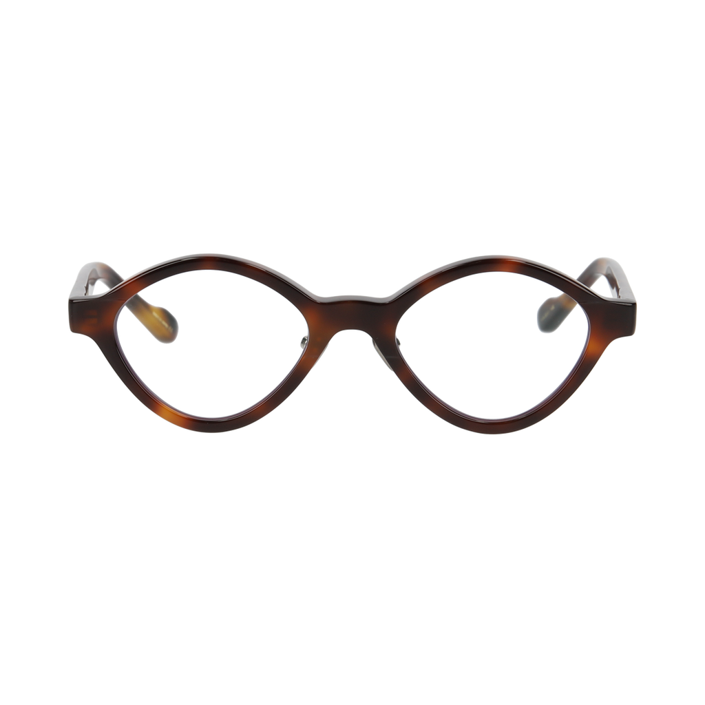 K-9　demi brown  clear  lens