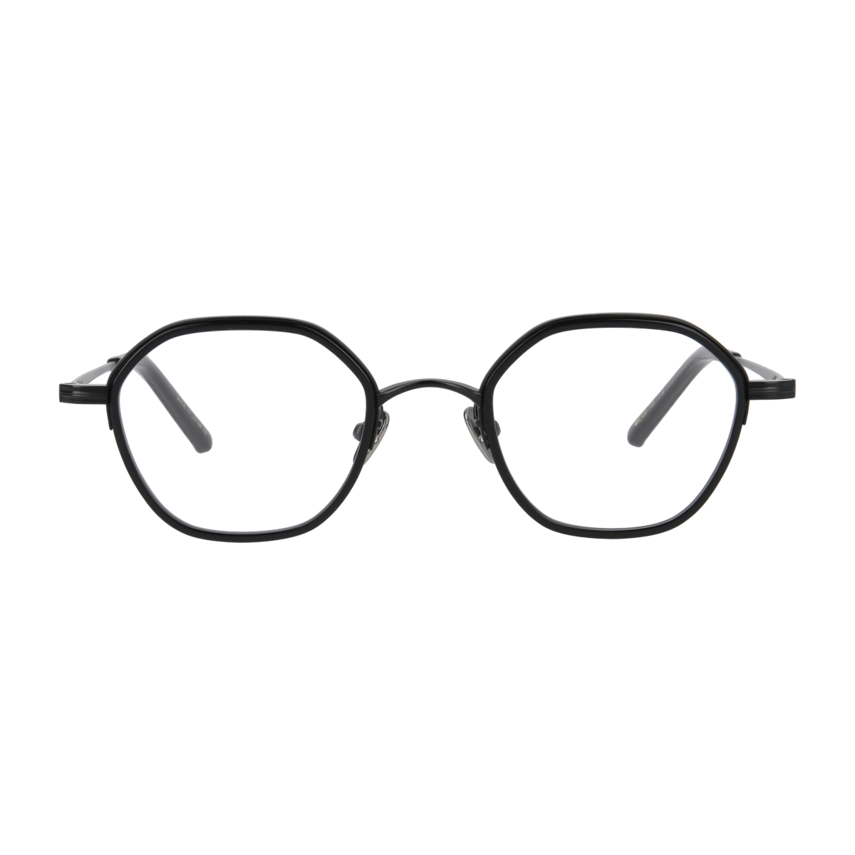 antonin　black　clear lens