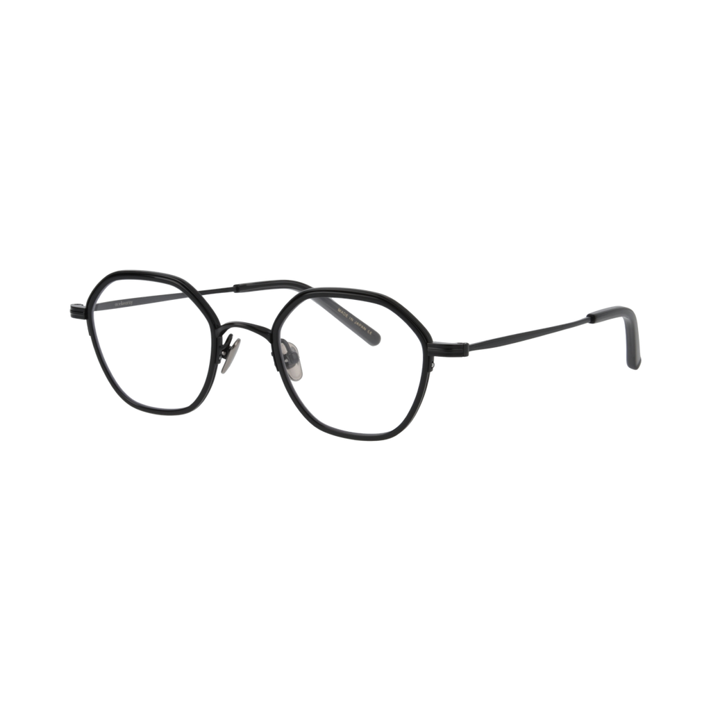antonin　black　clear lens