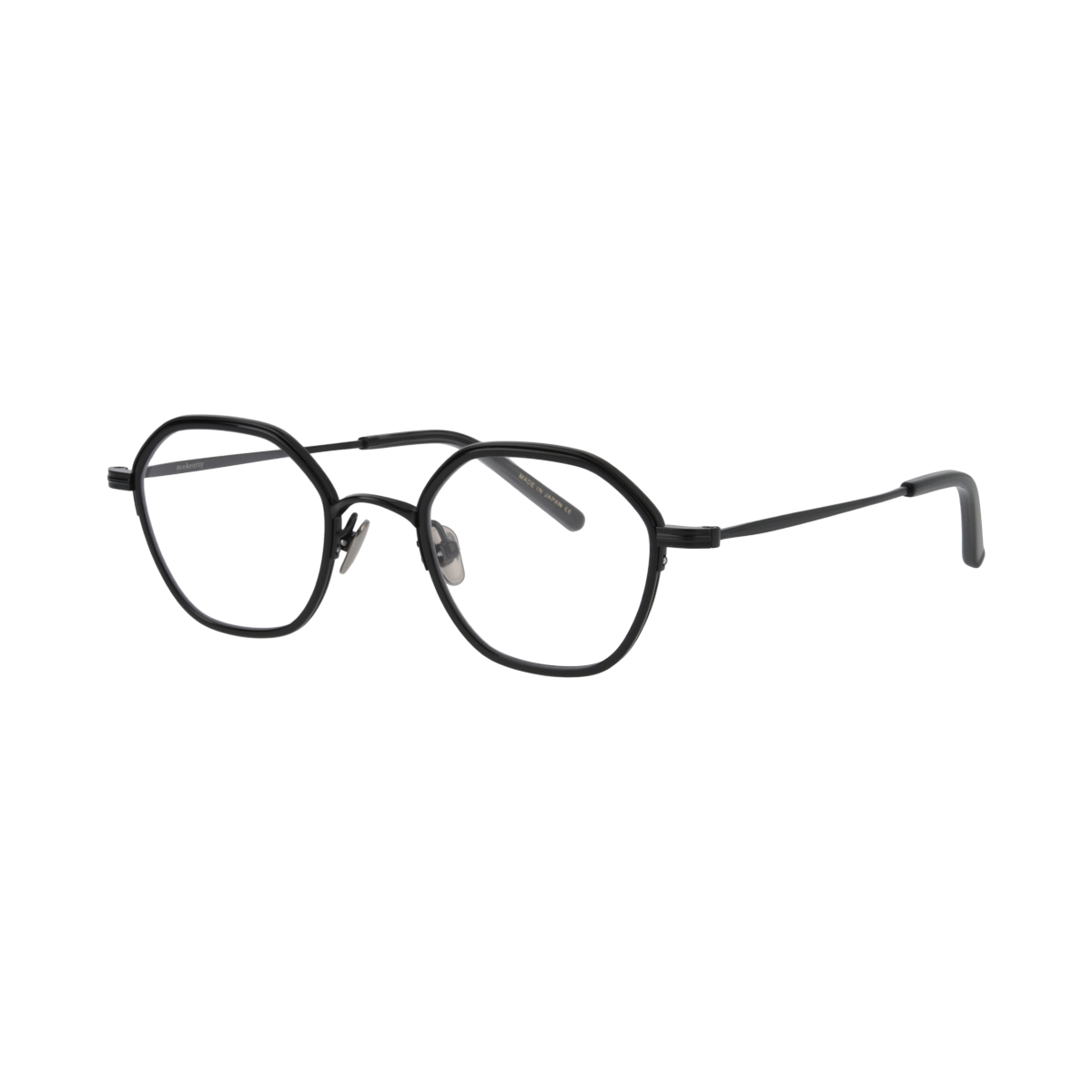 antonin　black　clear lens