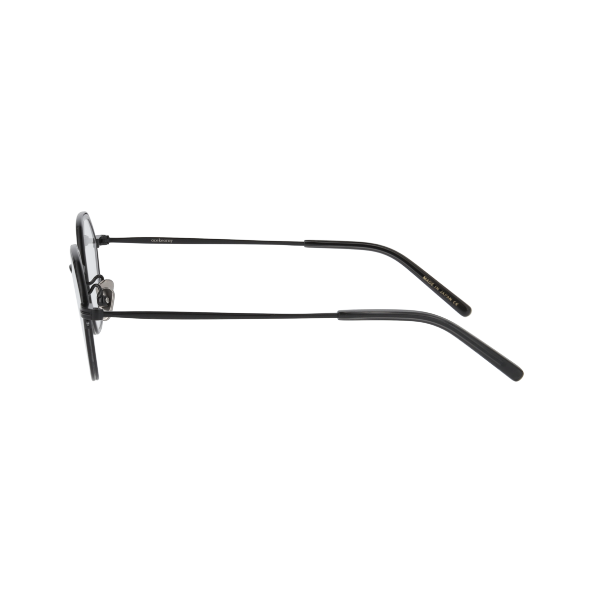 antonin　black　clear lens