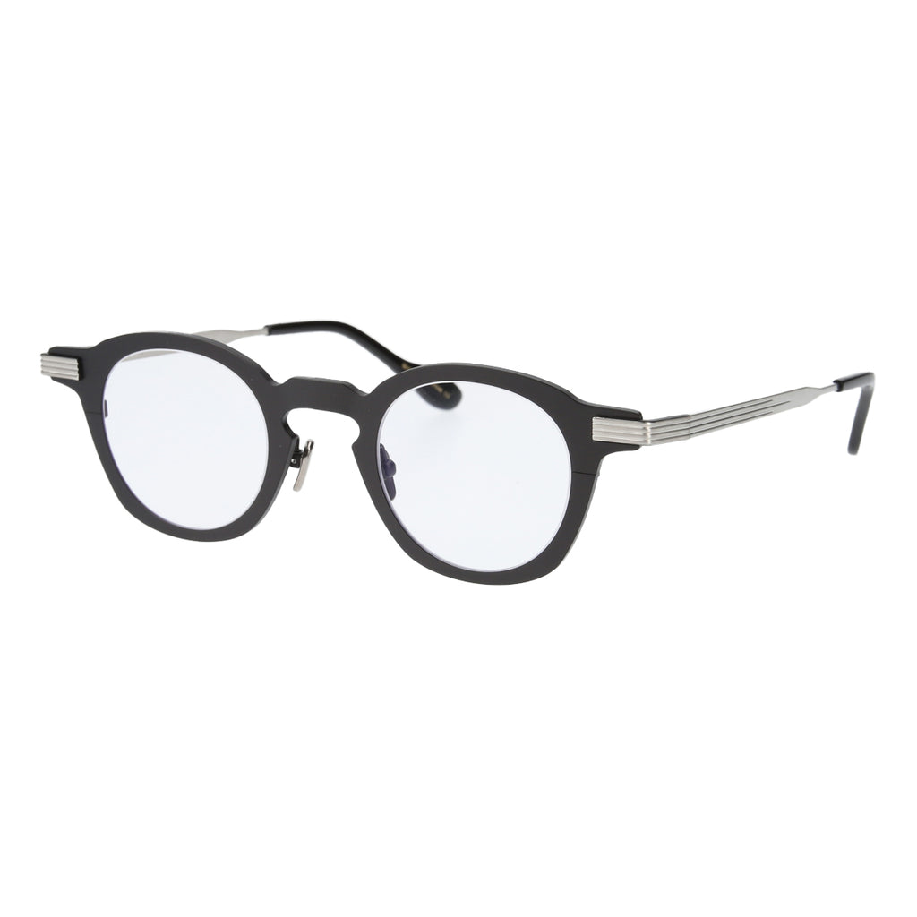 blossom  black × silver  clear lens