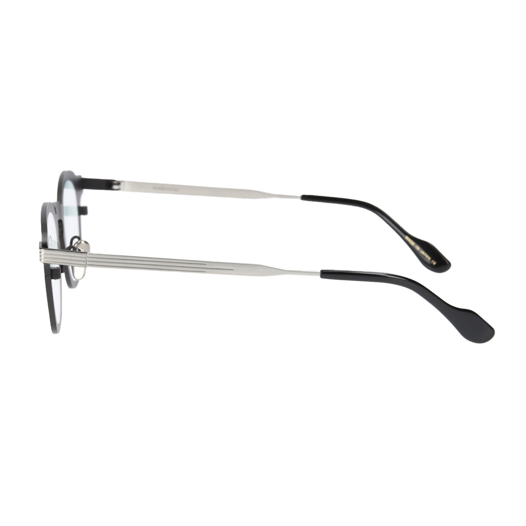 blossom  black × silver  clear lens