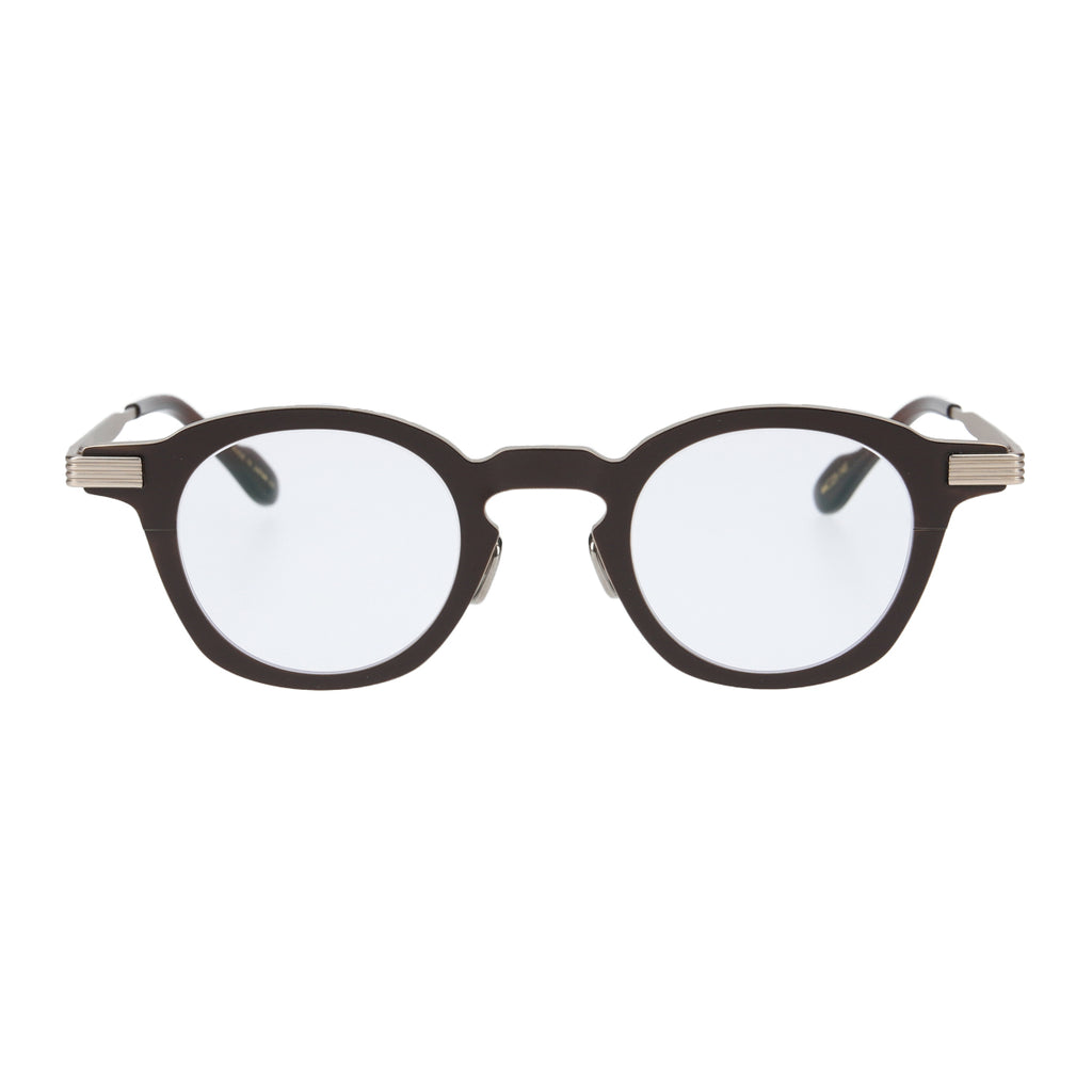 blossom  brown × gold  clear lens