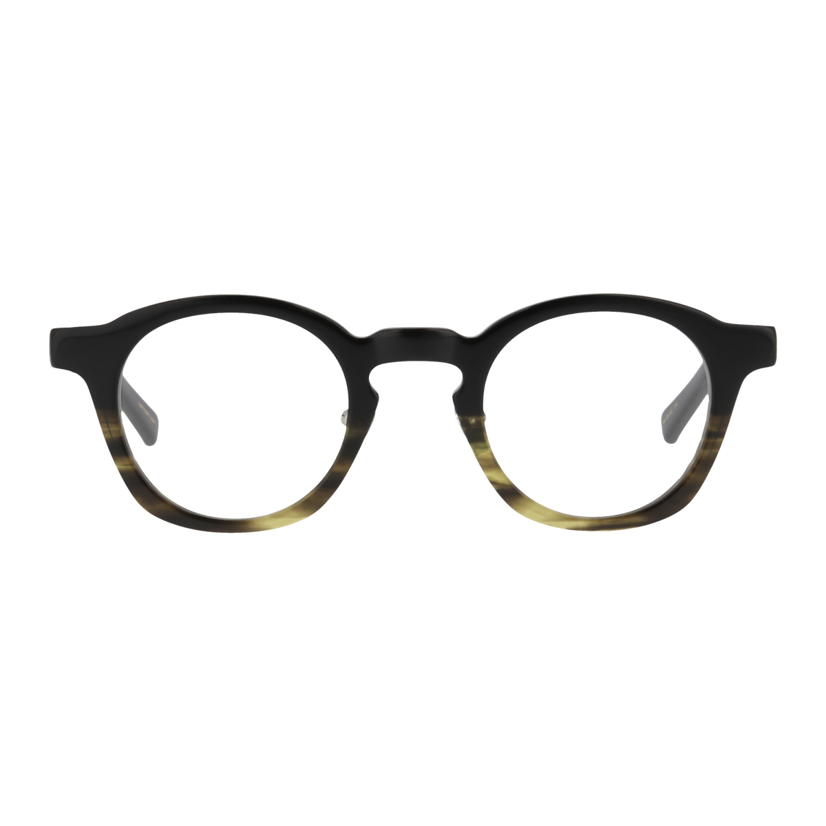 dearie　black green   clear lens