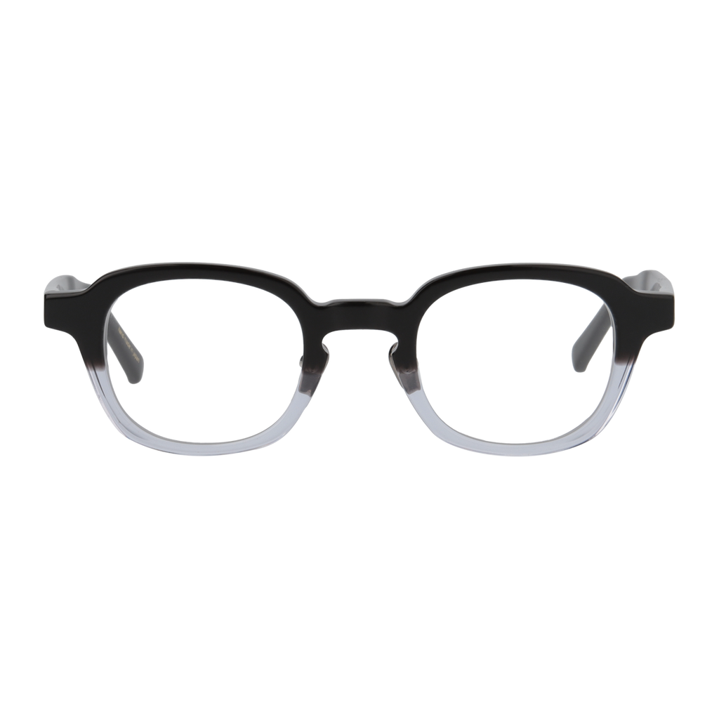 desmond　black clear　clear lens