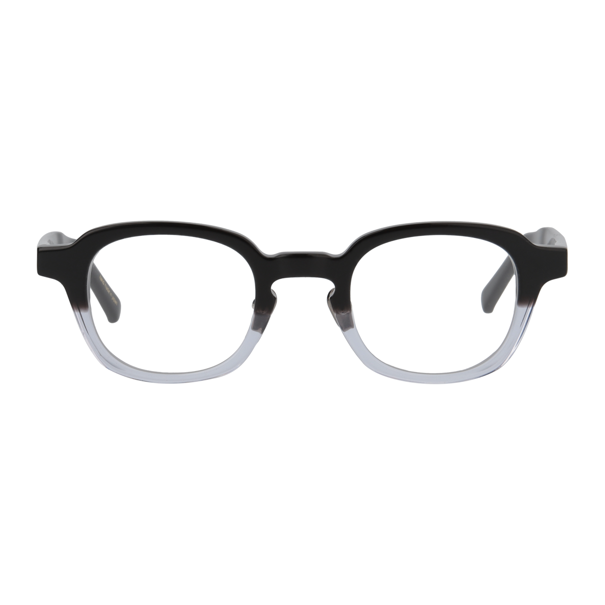 desmond　black clear　clear lens