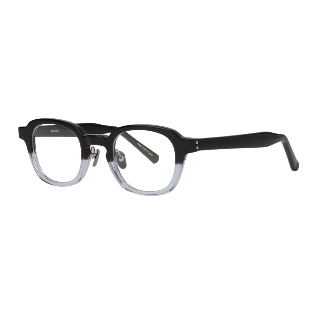 desmond　black clear　clear lens