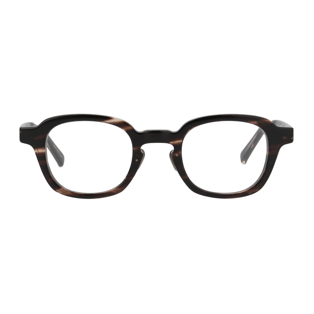 desmond　black sasa　clear lens