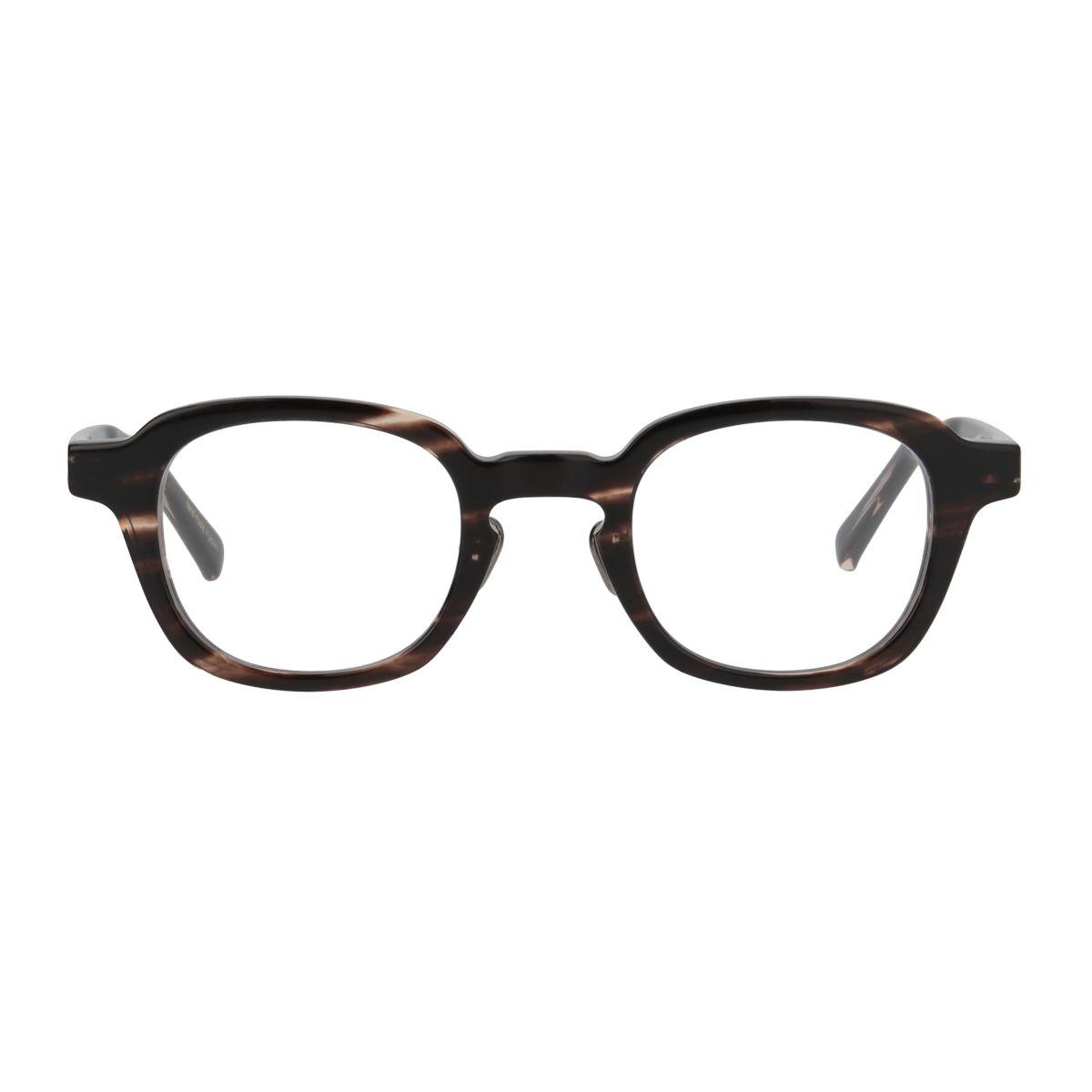 desmond　black sasa　clear lens