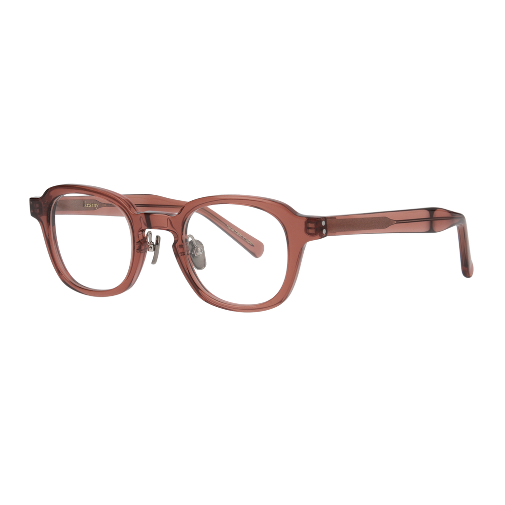 desmond　clear brown　clear lens