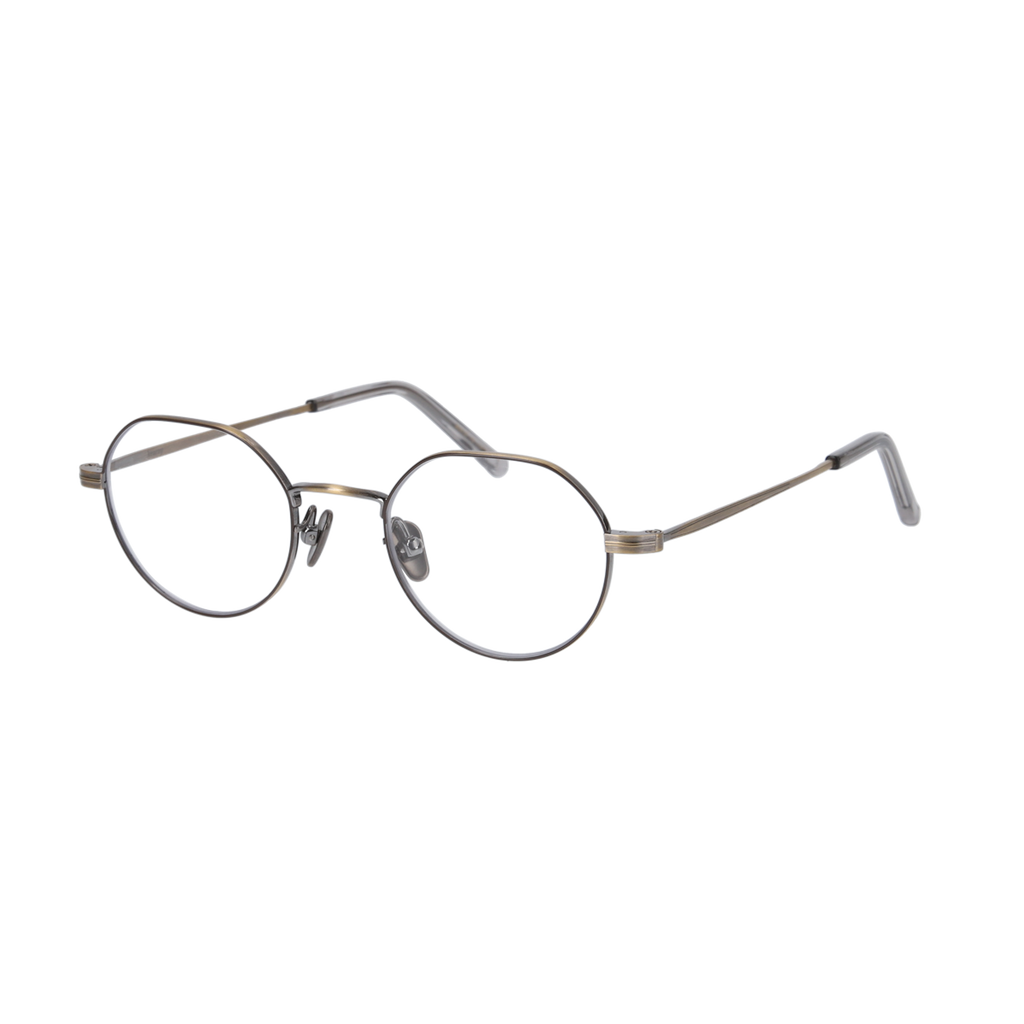 edward antique gold clear lens