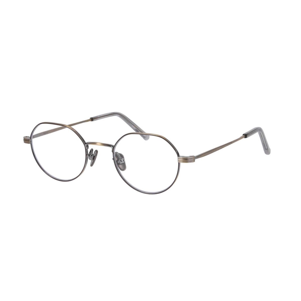 edward antique gold clear lens