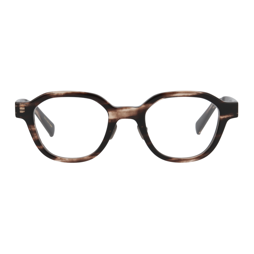 flanagan　black sasa   clear lens