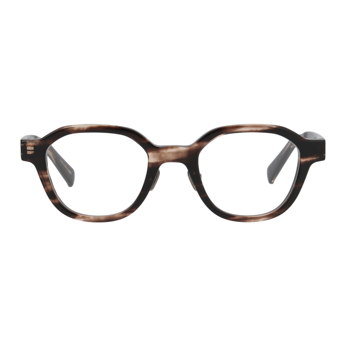 flanagan　black sasa   clear lens