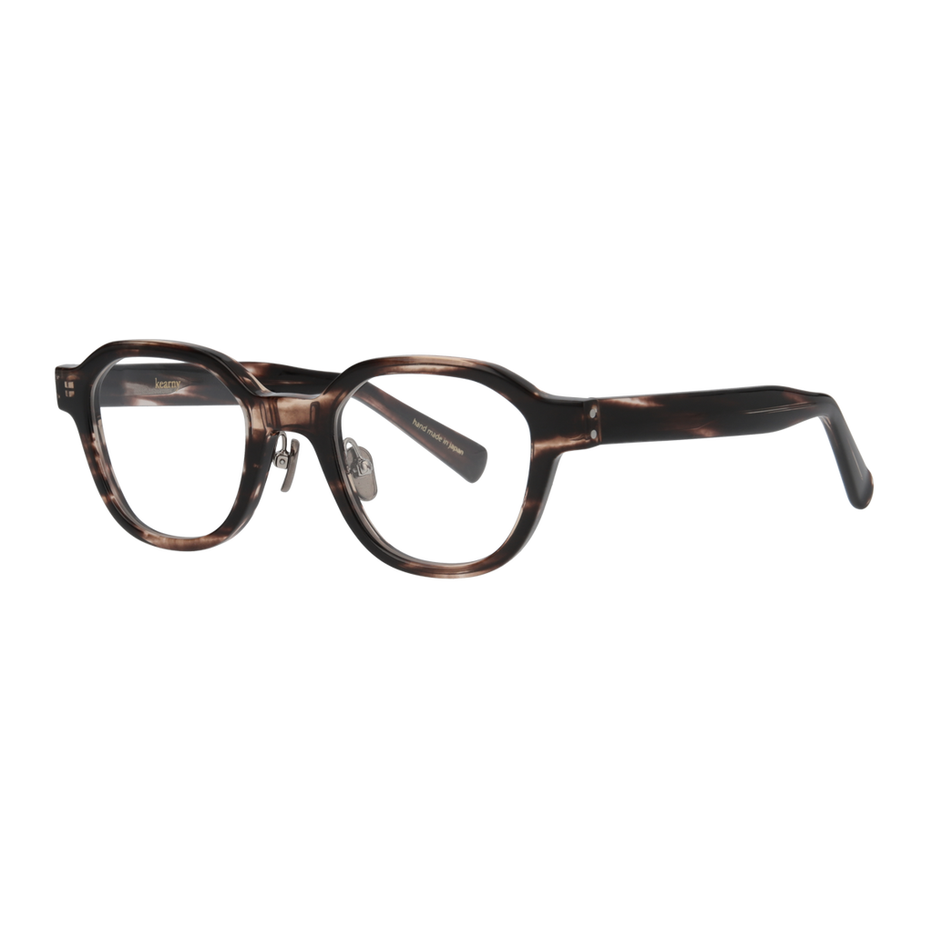 flanagan　black sasa   clear lens