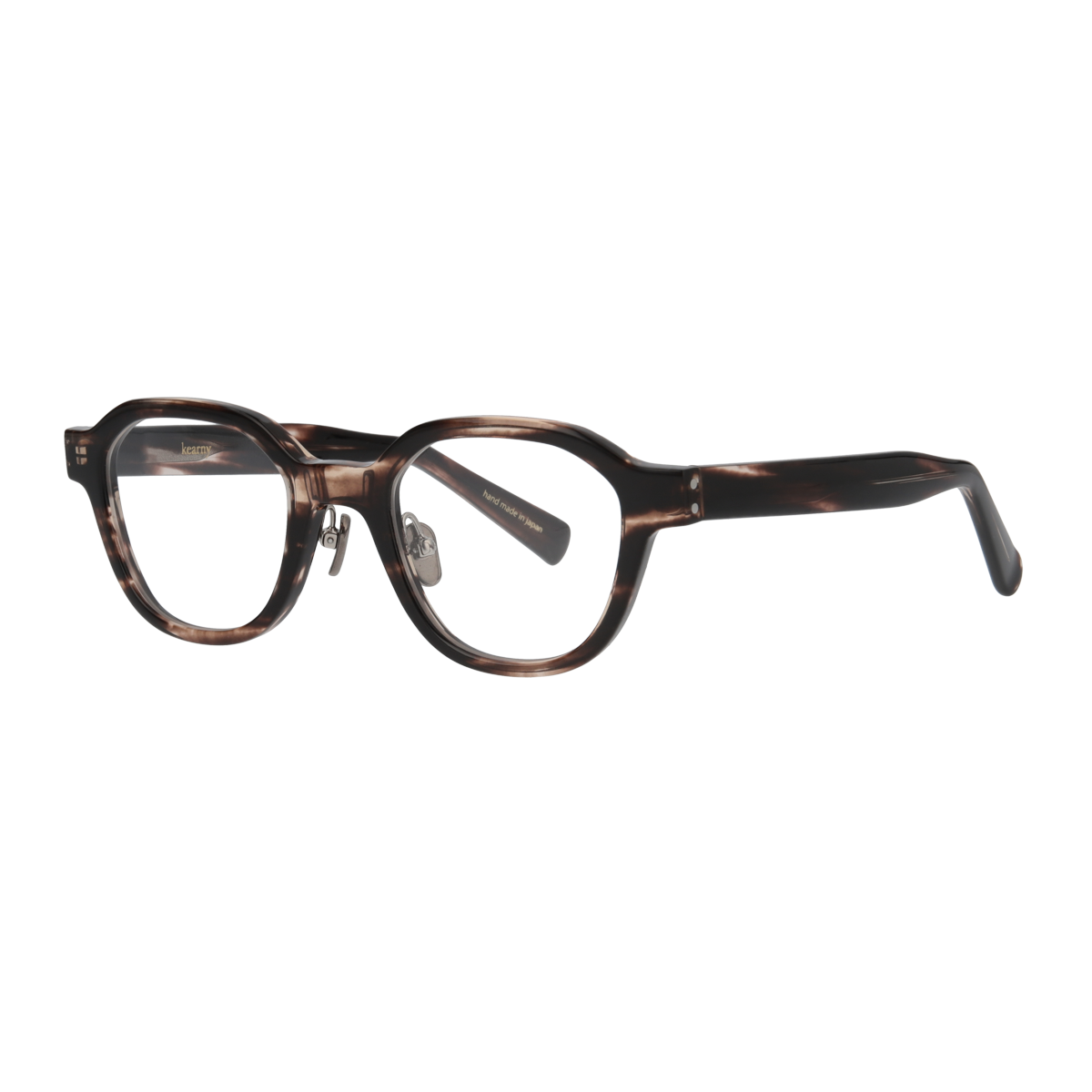 flanagan　black sasa   clear lens