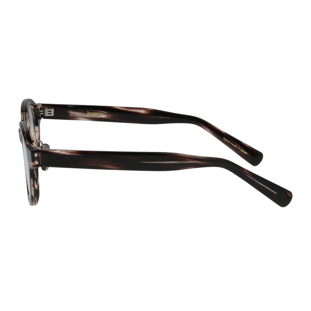 flanagan　black sasa   blue green lens