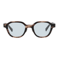 flanagan　black sasa   blue green lens